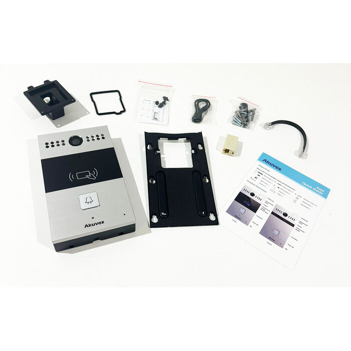 Akuvox Akuvox E11R VoIP Deurintercom met RFID-lezer, HD Camera en PoE