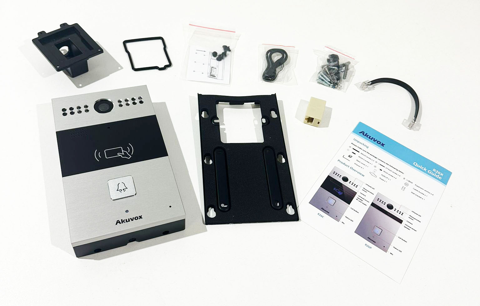 Akuvox Akuvox E11R VoIP Deurintercom met HD-Camera en RFID