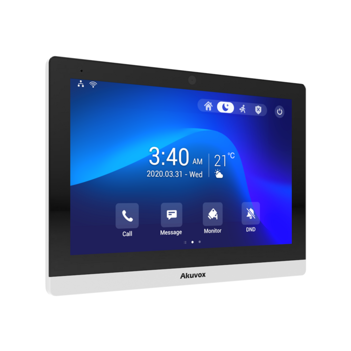 Akuvox Akuvox C319A Android Intercom Binnenpost - 10" IPS Touchscreen met PoE & Wi-Fi