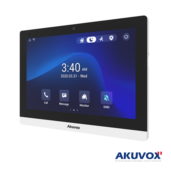 Akuvox Akuvox C319A Android Intercom Binnenpost - 10" IPS Touchscreen met PoE & Wi-Fi