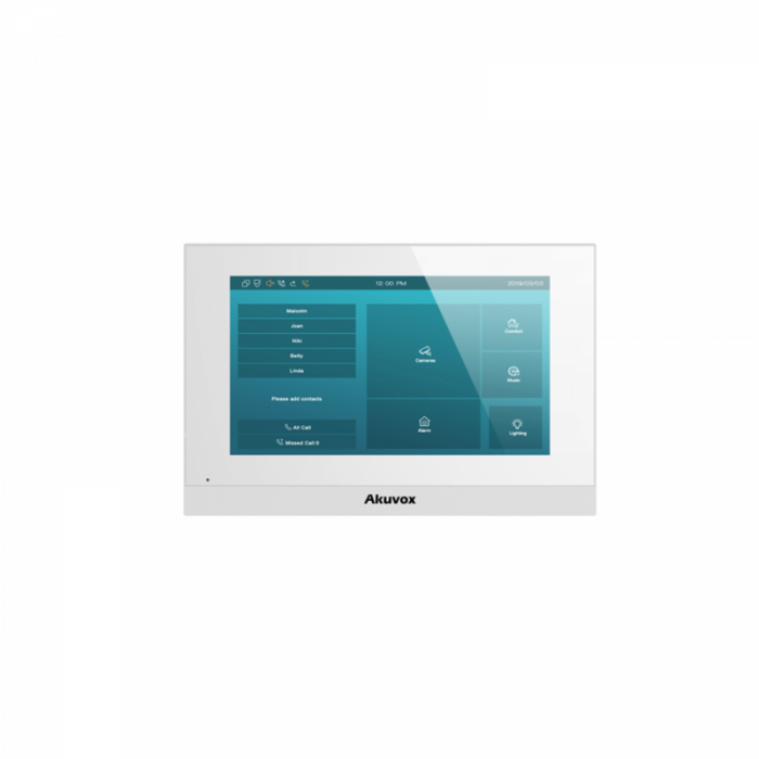 Akuvox Akuvox C313W IP Intercom Binnenmonitor 7" Touchscreen met WiFi en PoE