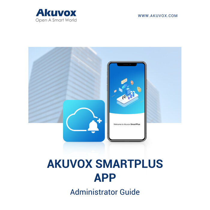 Akuvox Akuvox AKCS-01 SmartPlus Cloud App Licentie voor 1 Apparaat