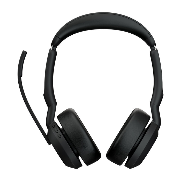 Jabra Jabra Evolve2 55 MS Stereo Headset met Oplaadstandaard (USB-C)