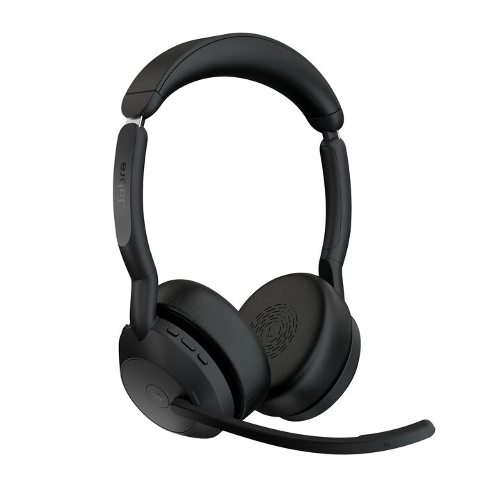 Jabra Jabra Evolve2 55 MS Stereo Headset met Oplaadstandaard (USB-C)