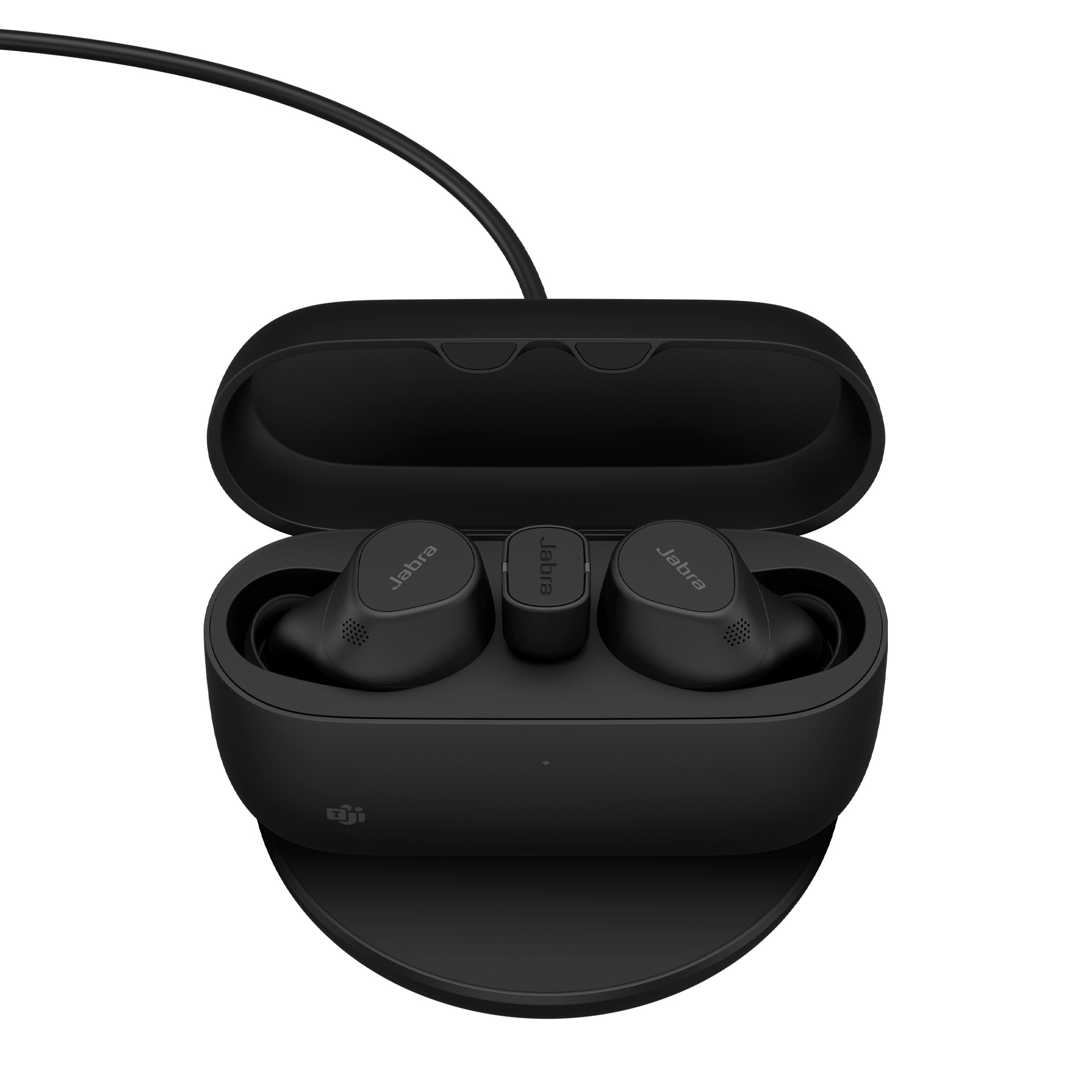 Jabra Jabra Evolve2 Buds USB-C MS Draadloze Oordopjes voor Teams incl. Draadloze Oplaadpad, foto 6 van 6