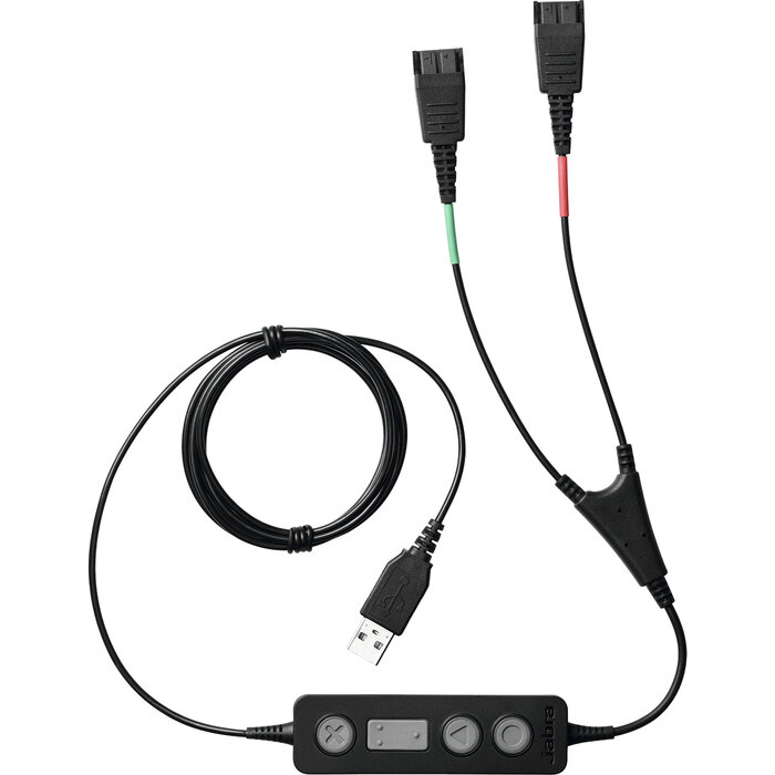 Jabra Jabra Link 265 USB Trainingskabel voor 2 QD Headsets
