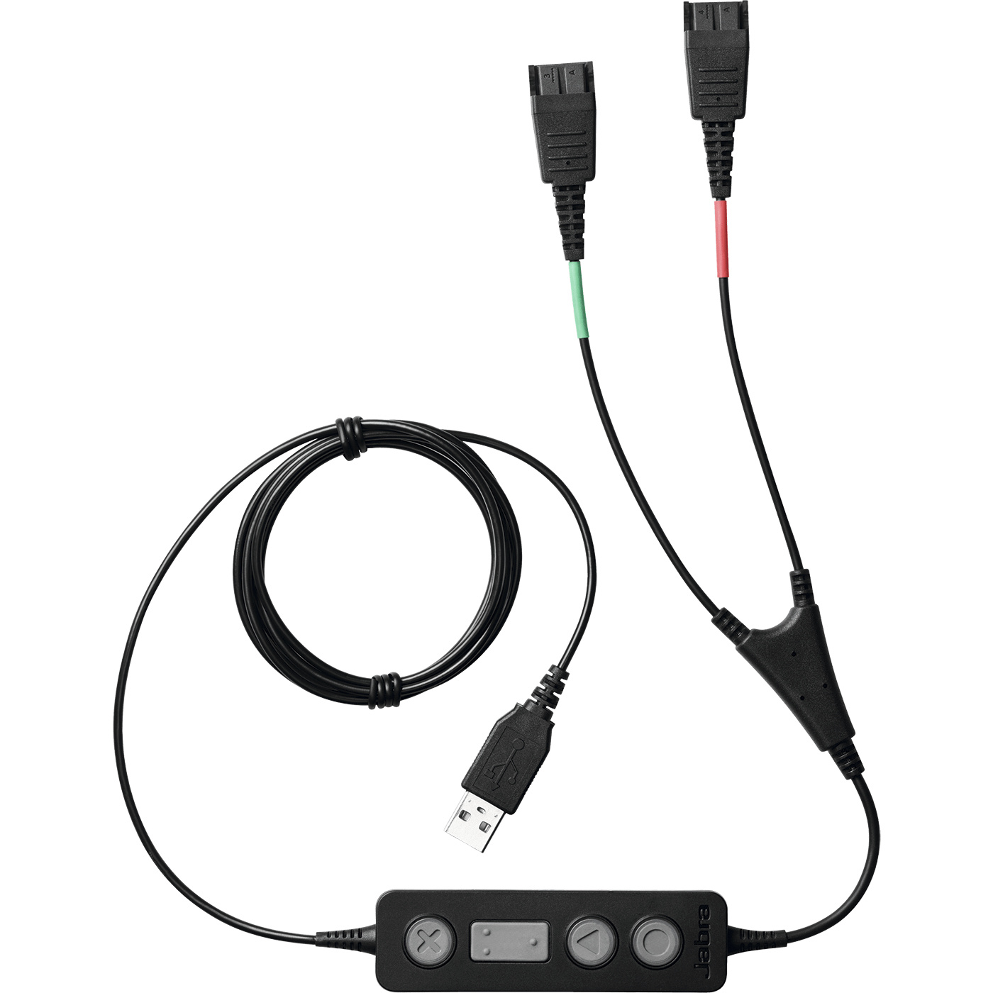 Jabra Jabra Link 265 USB Trainingskabel voor 2 QD Headsets (265-09), foto 3 van 3
