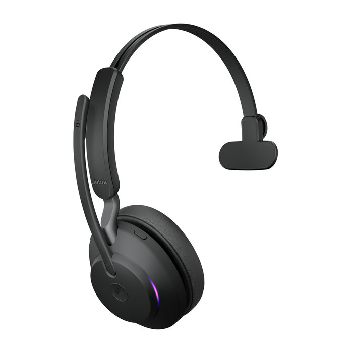 Jabra Jabra Evolve2 65 MS Mono Headset met Oplaadstandaard USB-A