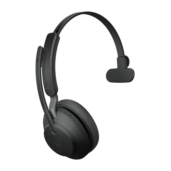 Jabra Jabra Evolve2 65 UC Mono Draadloze Headset met Oplaadstandaard - Zwart