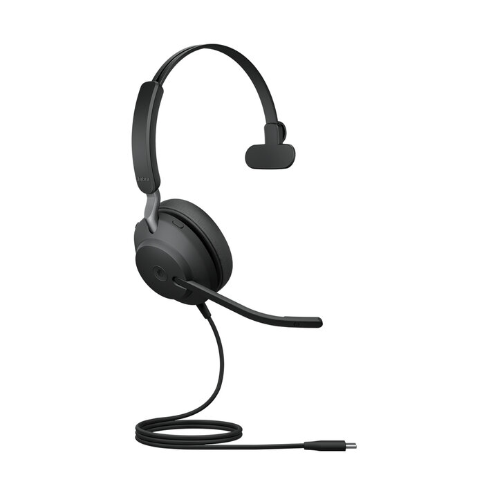 Jabra Jabra Evolve2 40 MS Mono Bedrade Headset - Microsoft Teams