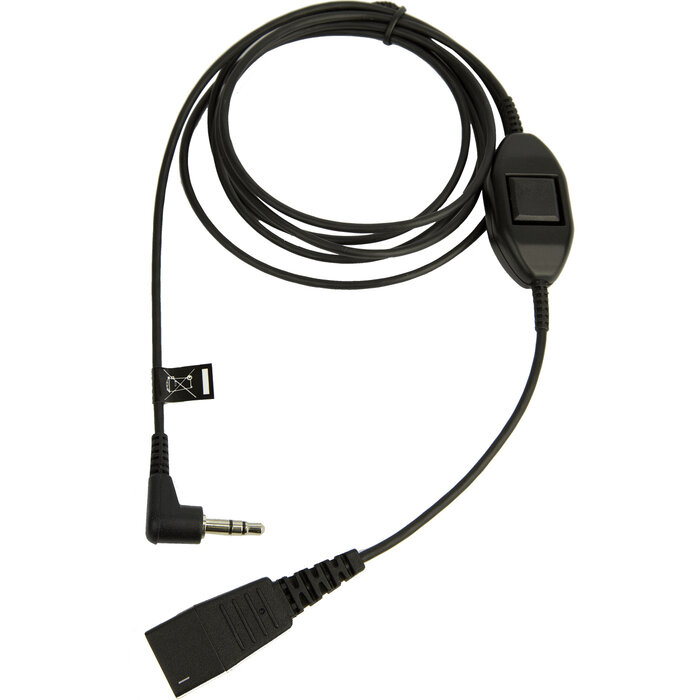 Jabra Jabra QD naar 3,5mm Adapterkabel voor Headsets (8735-019)