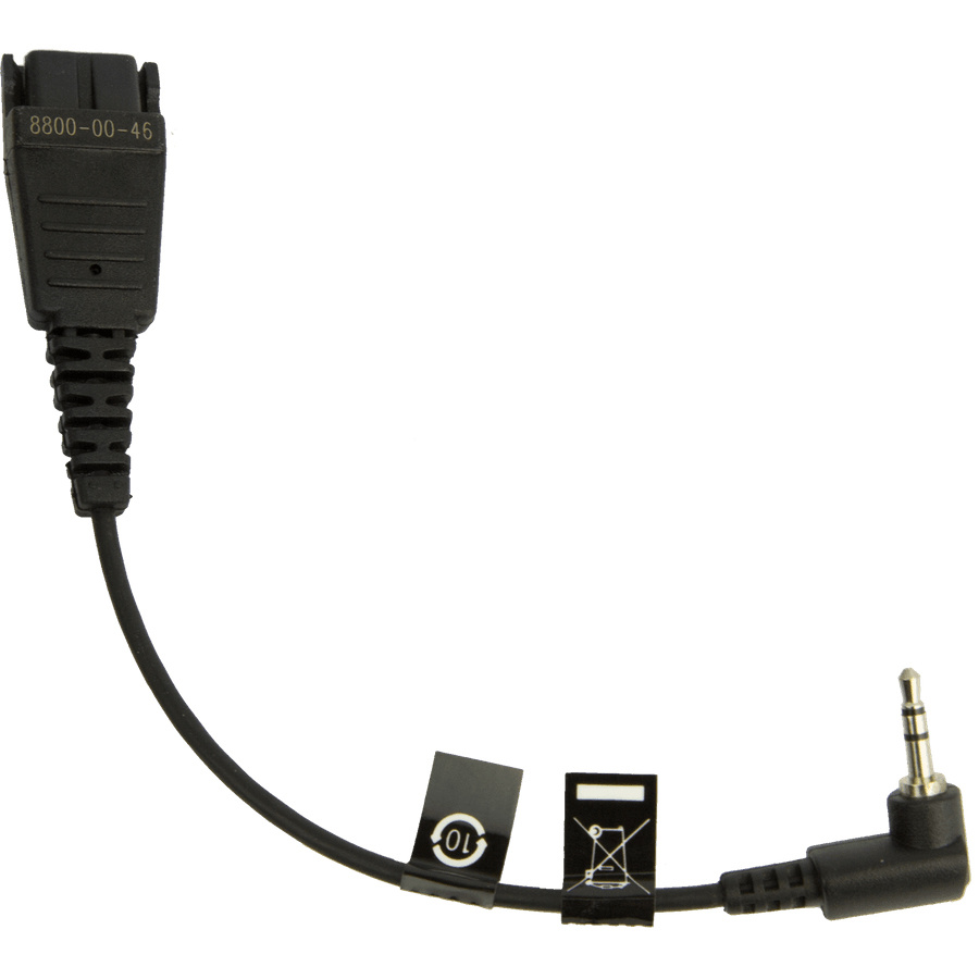 Jabra Jabra QD naar 2,5mm Jack Adapterkabel (8800-00-46)
