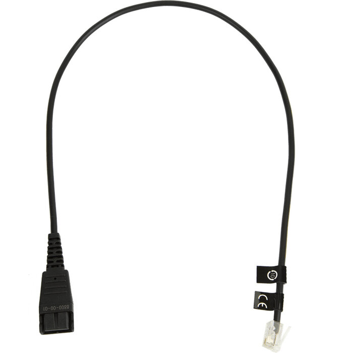 Jabra Jabra GN Aansluitkabel QD-RJ10 (plat) - 8800-00-01 - Headset Kabel