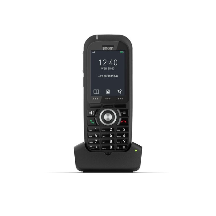 SNOM Snom HD3 (7011) Antibacteriële DECT Handset voor Zorg & Hospitality