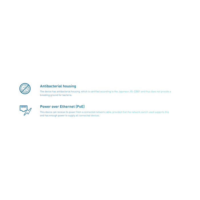 SNOM Snom HD100 VoIP Hoteltelefoon - Antibacterieel & DSGVO-conform