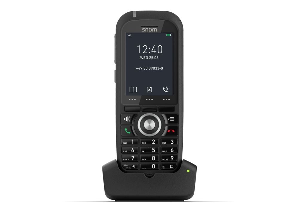 SNOM Snom HD1 Antibacteriële DECT Handset voor HD101 - Hygiënisch Design