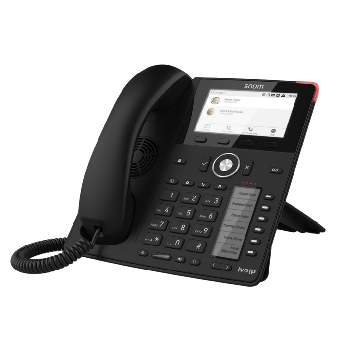 SNOM Snom M10 Draadloze DECT Bureautelefoon - Zwart - Handsfree - PoE