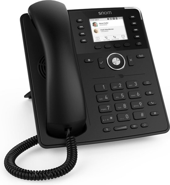 SNOM Snom D735 VoIP Telefoon Wit - Gigabit & Kleurenscherm