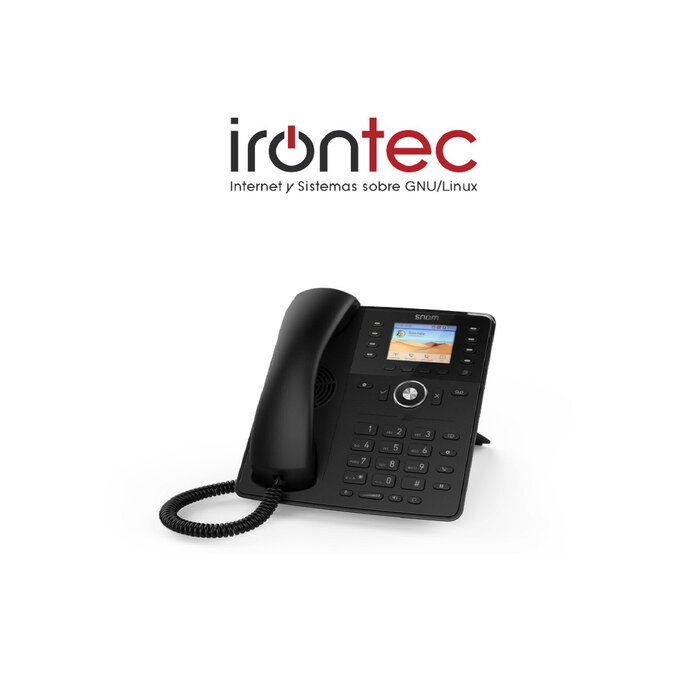 SNOM Snom D735 White VoIP Telefoon met 32 LED-toetsen (4396)