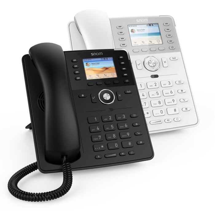 SNOM Snom D735 VoIP Telefoon Wit - Gigabit & Kleurenscherm