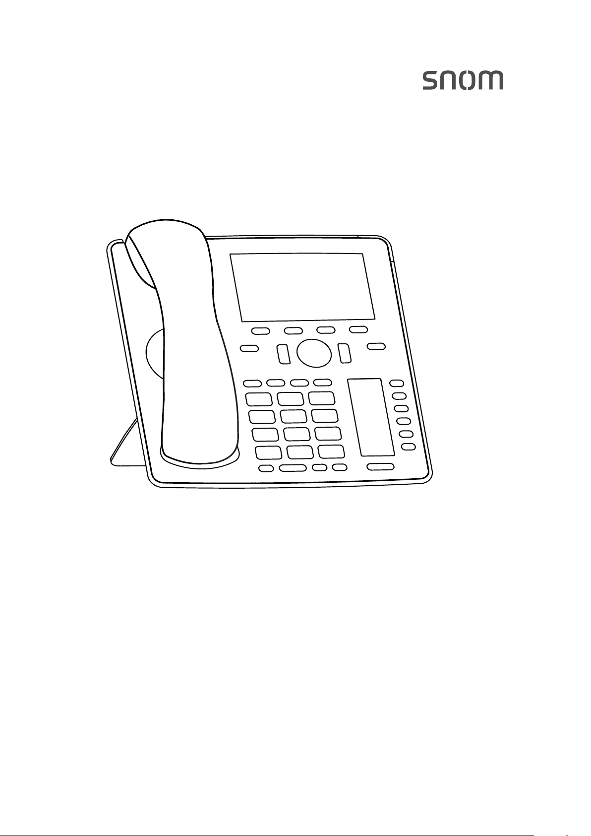 SNOM Snom D150 Zakelijke Gigabit IP-Telefoon met PoE