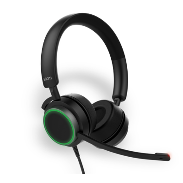 SNOM Snom A330D Binaural USB & 3.5mm Headset met Busylight en Noise-Cancelling