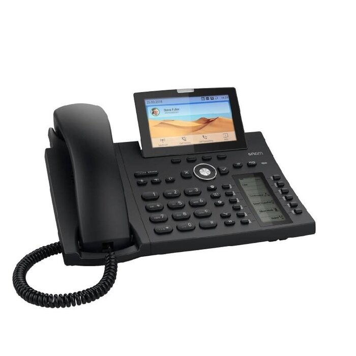 SNOM Snom D385N IP-Telefoon met 4,3" HD-Display en 12 SIP-lijnen