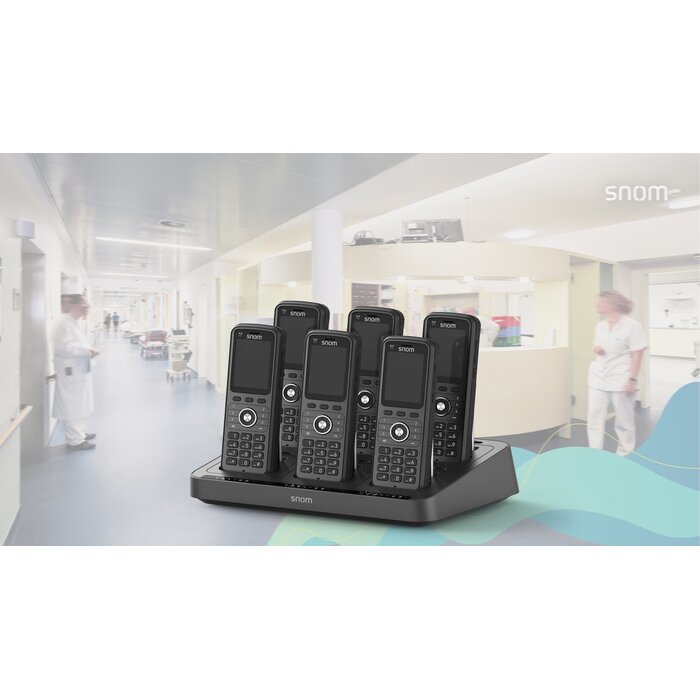SNOM Snom MC10 Multicharger - Laadstation voor 6 Snom handsets en batterijen
