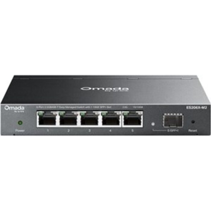 TP-Link TP-Link Omada ES206X-M2 Easy Managed Switch - 5x 2.5G RJ45 & 1x 10G SFP+