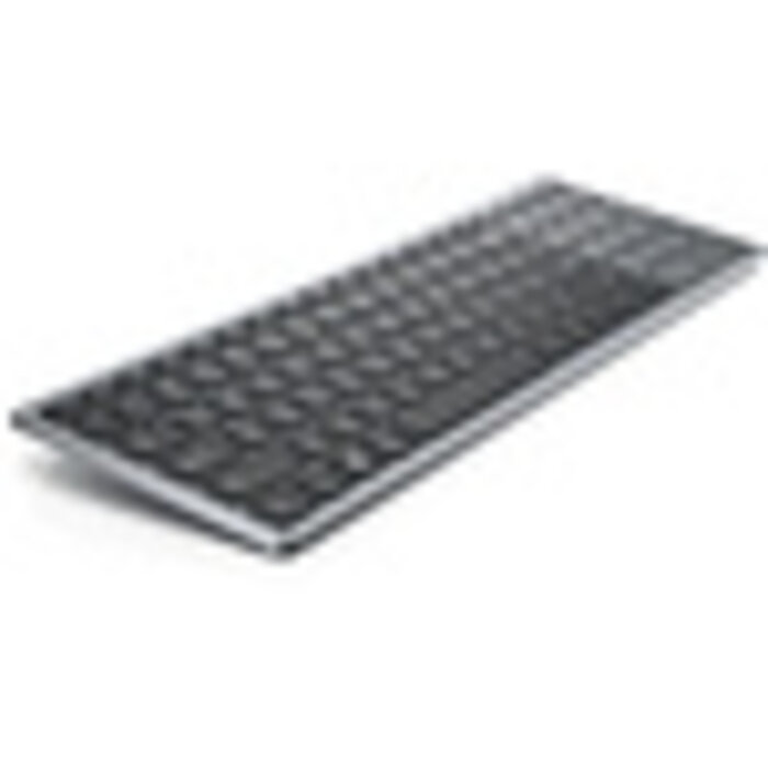 Dell Dell KB740 Compact Draadloos Toetsenbord - Bluetooth & USB - Multi-Device - QWERTY US - Zwart/Grijs