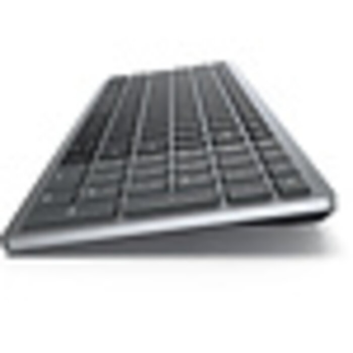 Dell Dell KB740 Compact Draadloos Toetsenbord - Bluetooth & USB - Multi-Device - QWERTY US - Zwart/Grijs