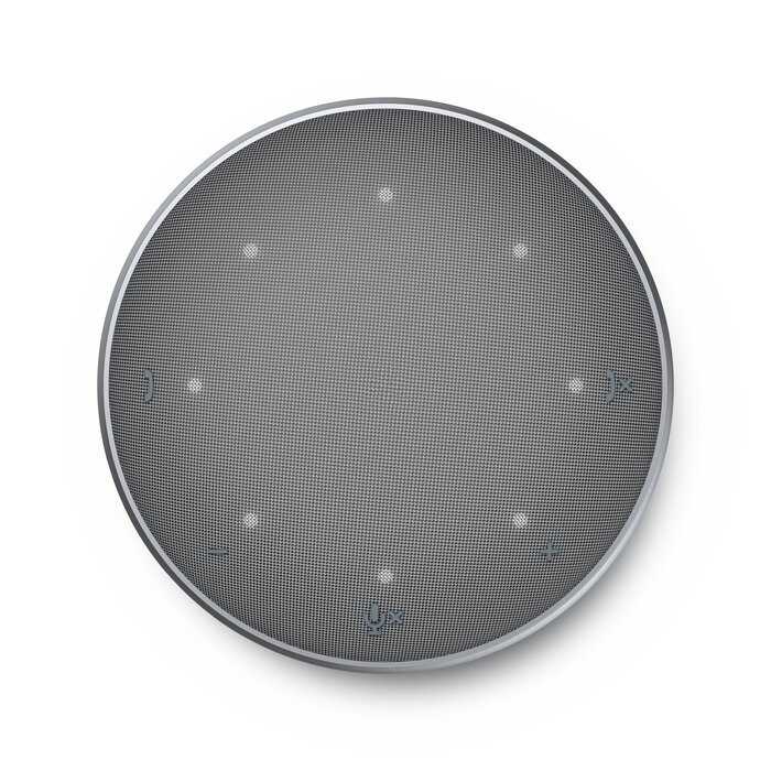 Dell Dell MH3021P USB-C Speakerphone & Multiport Adapter met Ruisonderdrukking en USB Hub - Zilver
