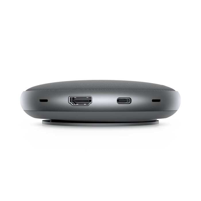 Dell Dell MH3021P USB-C Speakerphone & Multiport Adapter met Ruisonderdrukking en USB Hub - Zilver