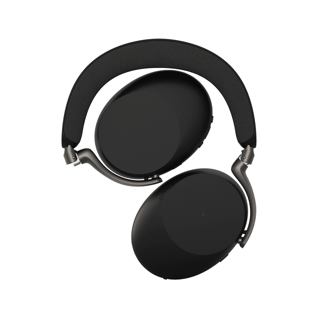 Jabra Jabra Evolve3 85 MS Draadloze Headset Zwart incl. Oplaadpad (USB-A)
