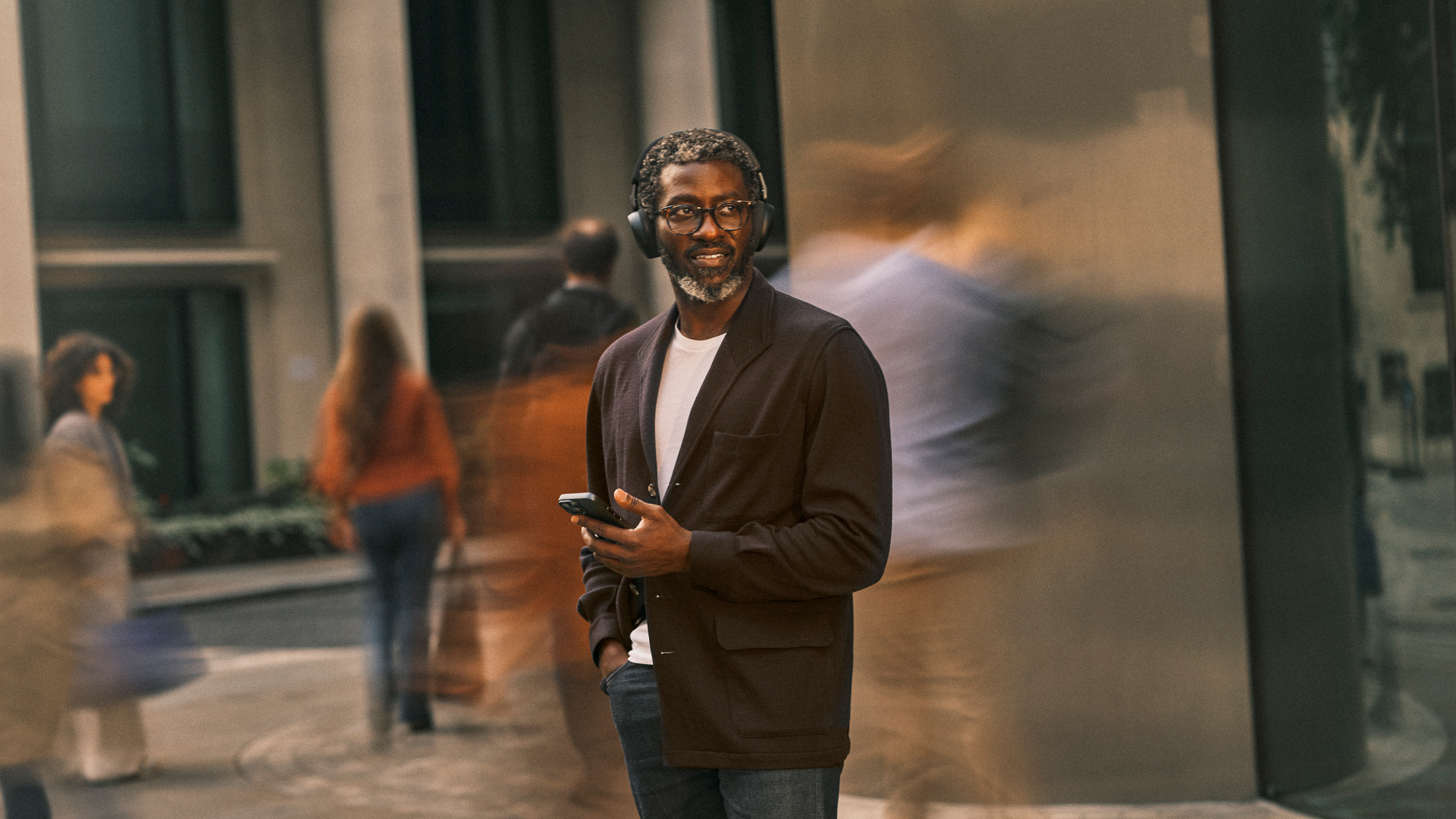 Jabra Jabra Evolve3 75 MS, Link390c, Black With wireless charging pad