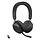 Jabra Evolve2 75 UC Stereo Draadloze Bluetooth Headset met ANC, Oplaadstandaard en USB-A Adapter Zwart