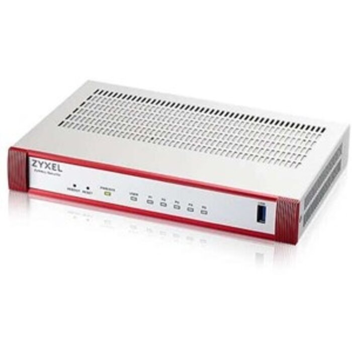 Zyxel Zyxel USG FLEX 50HP Compacte Firewall inclusief Entry Security Bundle (PoE+, VPN, Gigabit LAN)