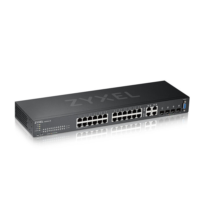 Zyxel Zyxel GS2220-28-Poorts Gigabit L2 Managed Switch (Fanless)