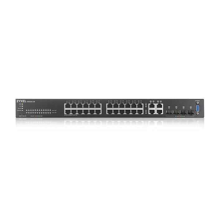 Zyxel Zyxel GS2220-28-Poorts Gigabit L2 Managed Switch (Fanless)