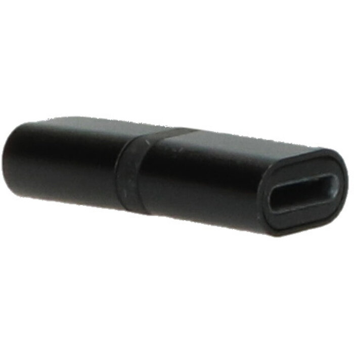 Mobiparts Mobiparts Lightning naar Lightning & Audio Splitter - Zwart (Bulk)