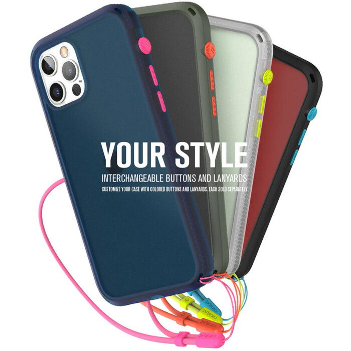 Catalyst Catalyst Wrist Lanyard and Buttons Orange