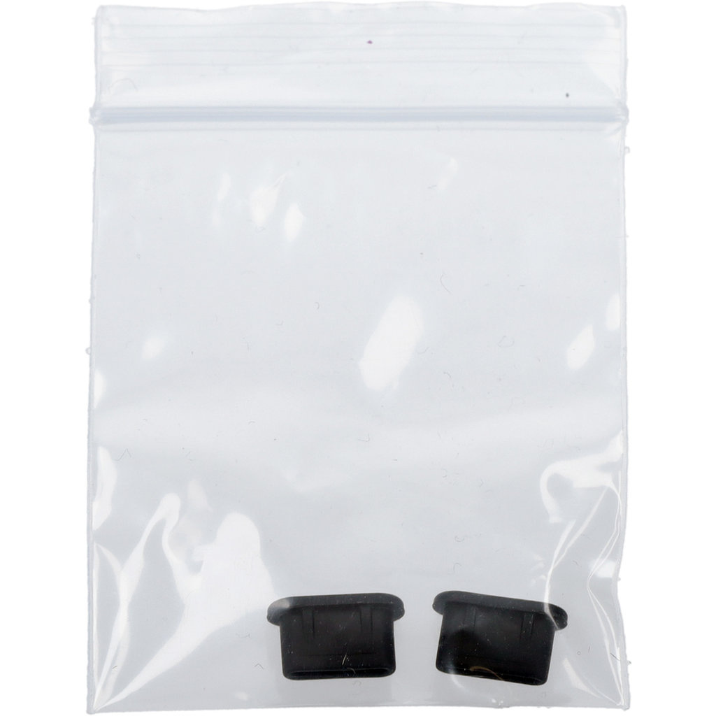 Mobiparts Mobiparts USB-C Dust Plug - Stofkapje voor USB-C Poort (2-pack)