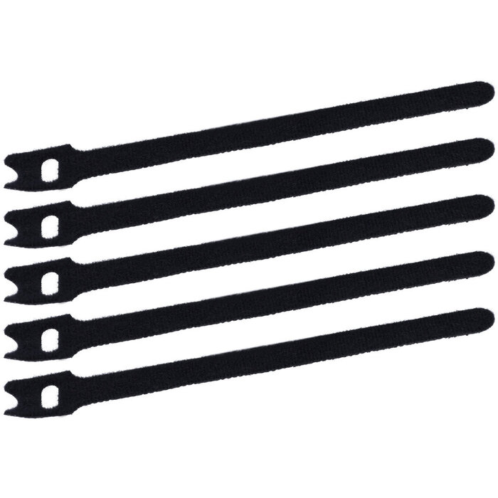 Mobiparts Mobiparts Velcro Kabelbinders (5-pack) - Herbruikbaar Klittenband