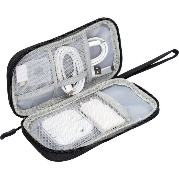 Mobiparts Mobiparts Accessory Organiser - Kabeltasje en Accessoiretas - Zwart
