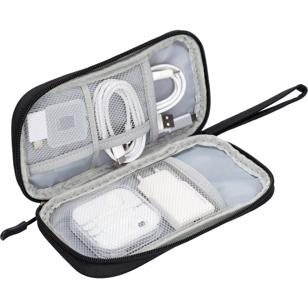 Mobiparts Mobiparts Accessory Organiser - Kabeltasje en Accessoiretas - Zwart