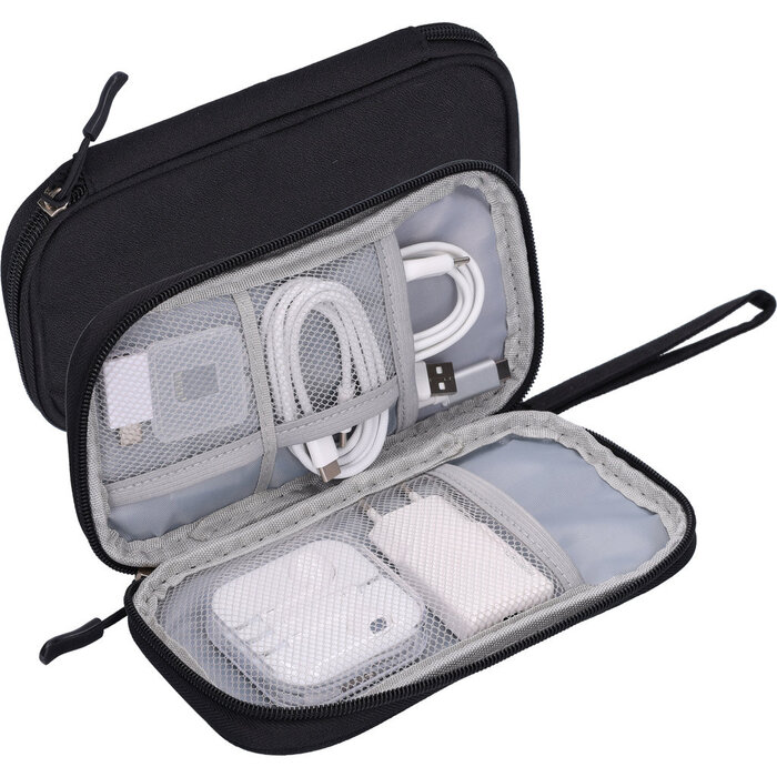 Mobiparts Mobiparts Accessory Organiser - Kabeltasje en Accessoiretas - Zwart