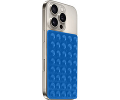 Mobiparts Mobiparts Silicone Sticky Pad - Antislip Mat voor Smartphone - Blauw