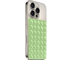 Mobiparts Mobiparts Silicone Sticky Pad - Antislip Smartphone Houder - Groen