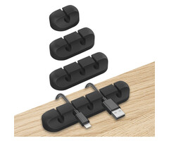 Mobiparts Mobiparts Zelfklevende Kabelhouders - 10-Pack - Kabelmanagement