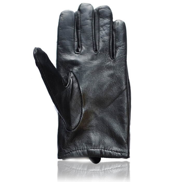 Uunique Uunique Leren Dames Touchscreen Handschoenen - Maat M/L - Zwart